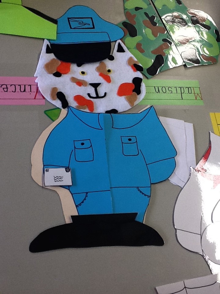 Pre-K explores careers with I-Care cat!