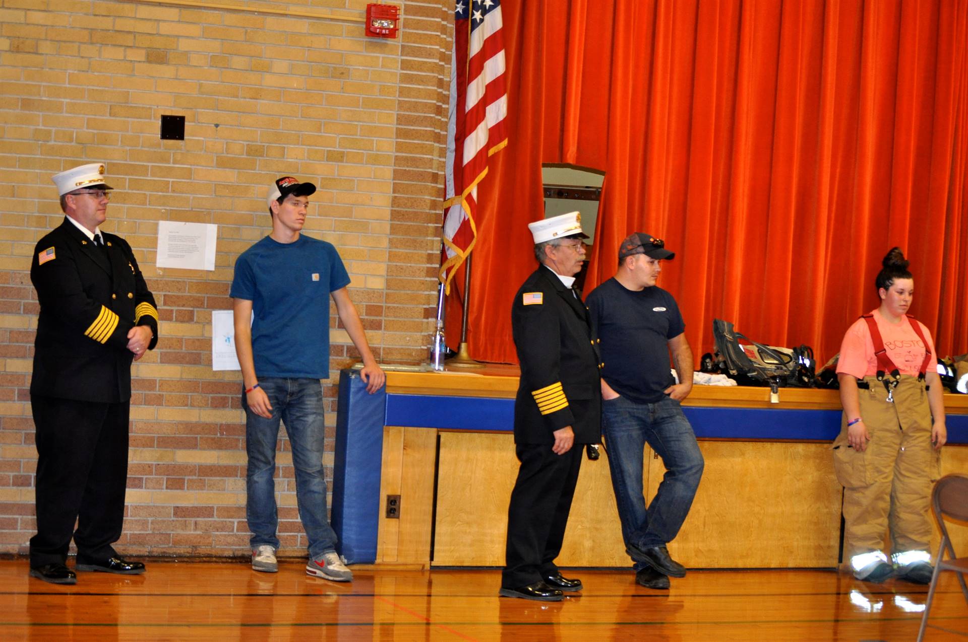 firefighters visit Guilford!