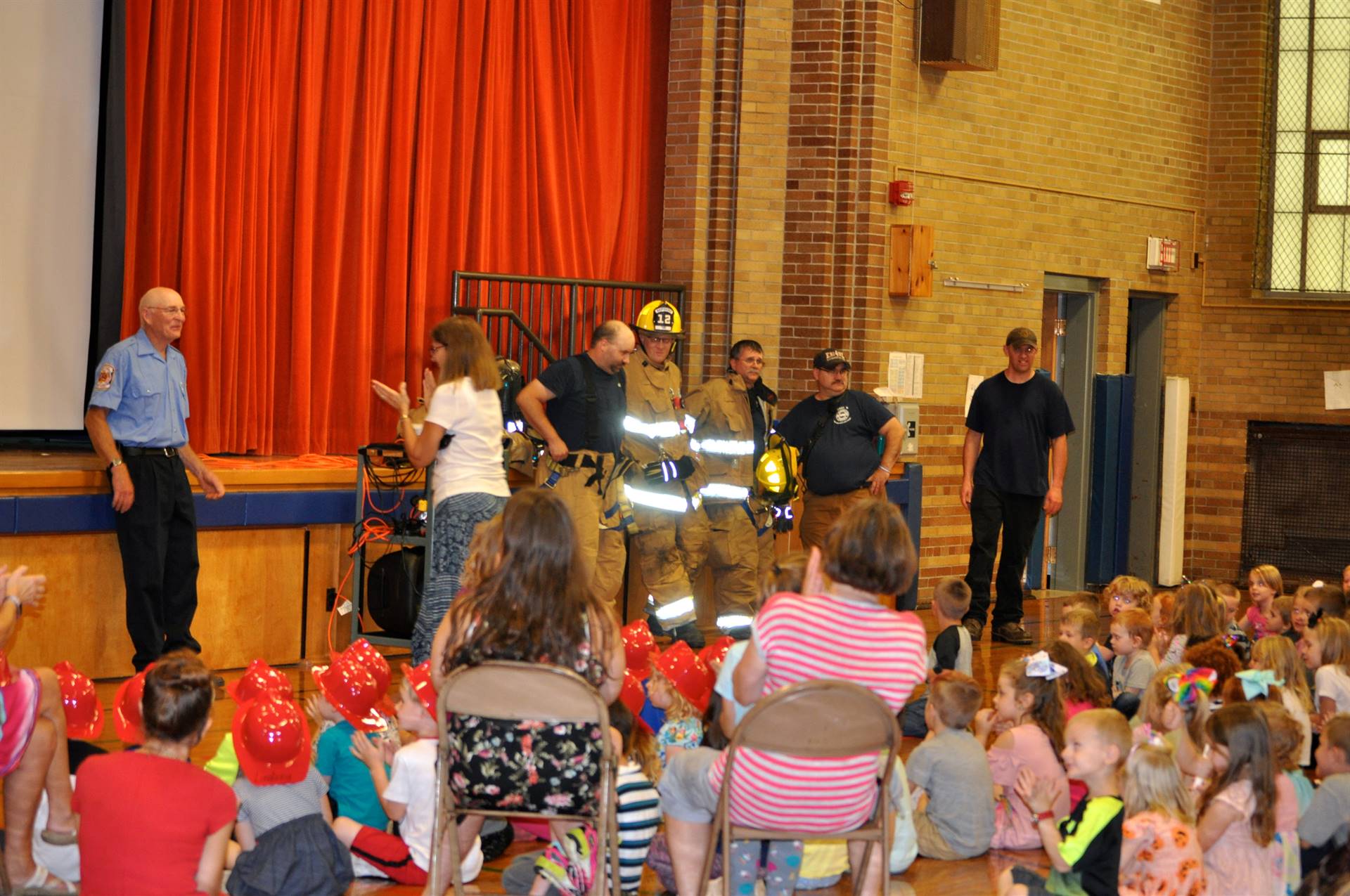 firefighters visit Guilford!