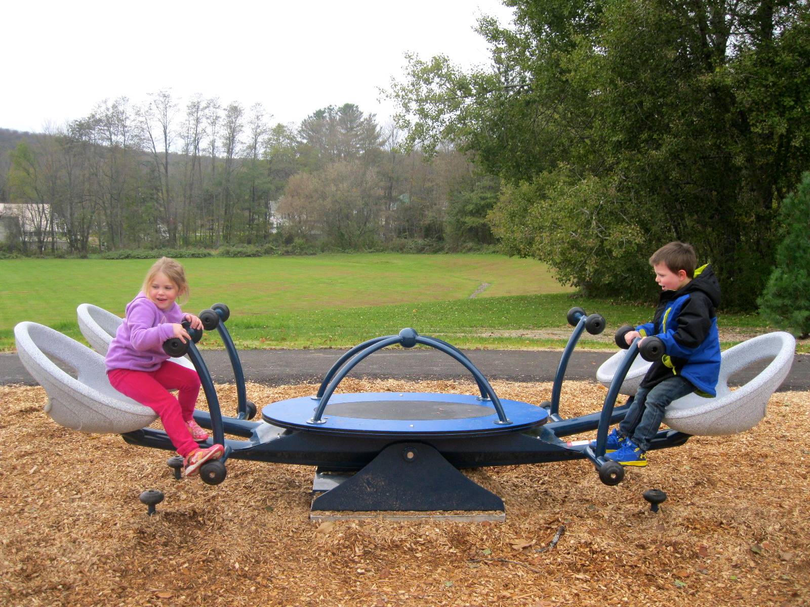 2 kids teeter totter!