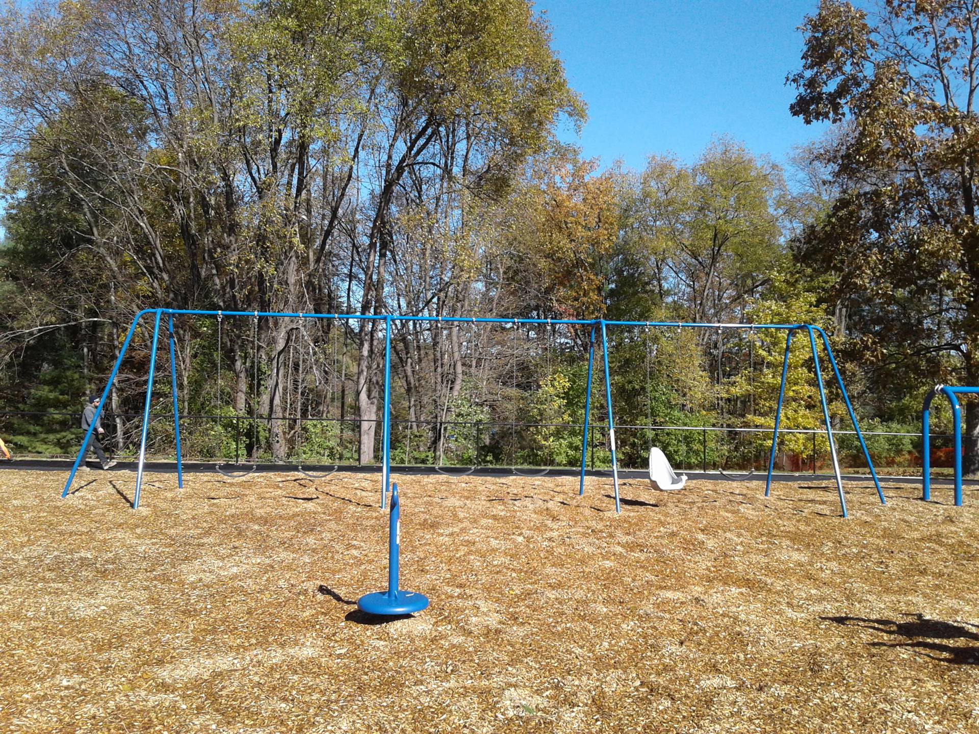 New Greenlawn Playground - Swings