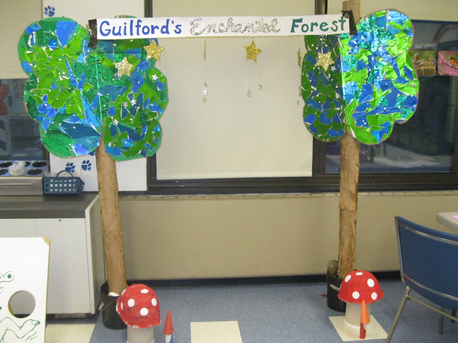 Guilford's Enchanted Forest Book Fair Sign.