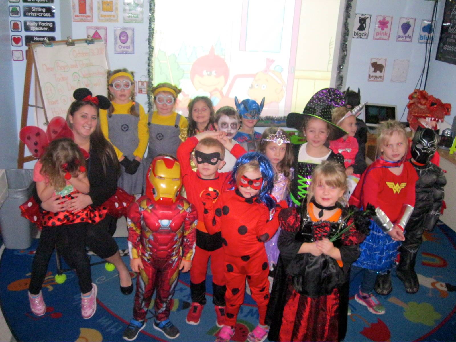Miss O'Rourke's (Minnie Mouse) class!