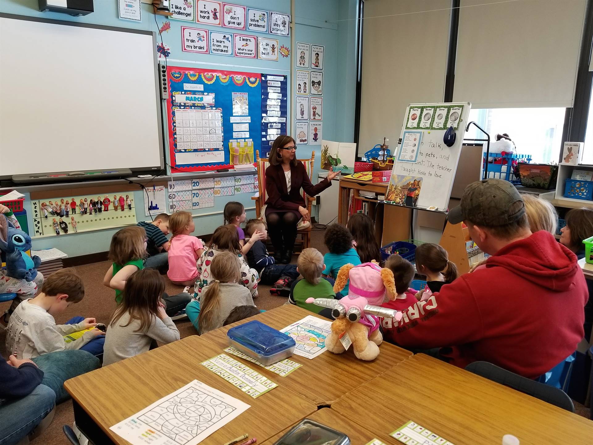 first grade read aloud by principal