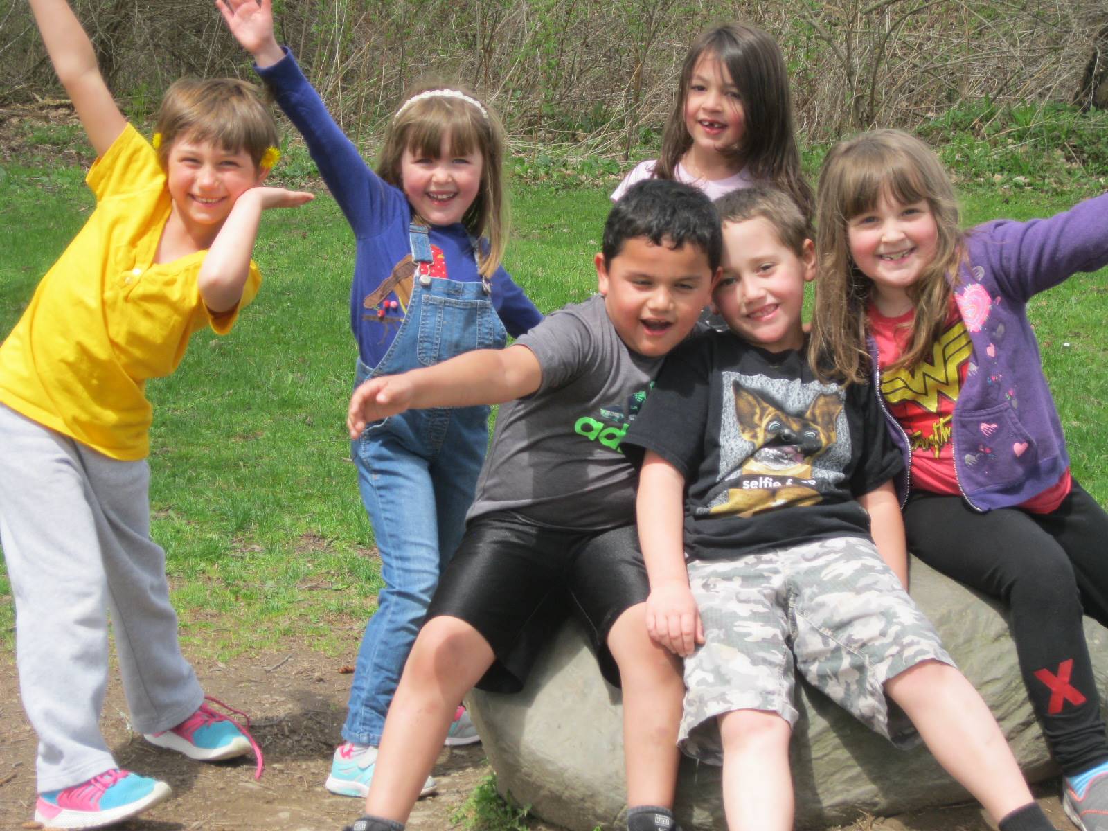 First grader playground fun!