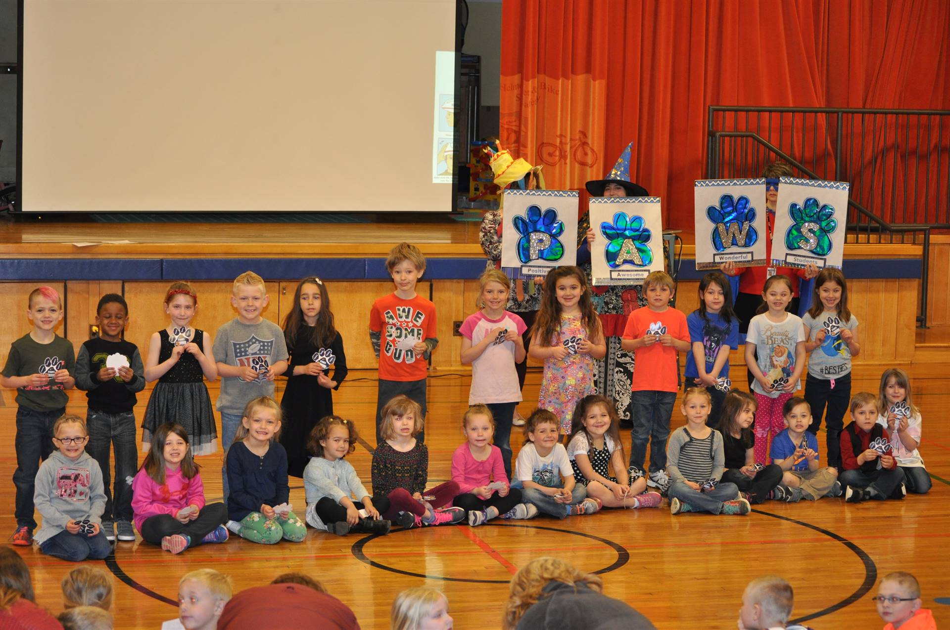 Guilford siblings are awarded at PAWS assembly 