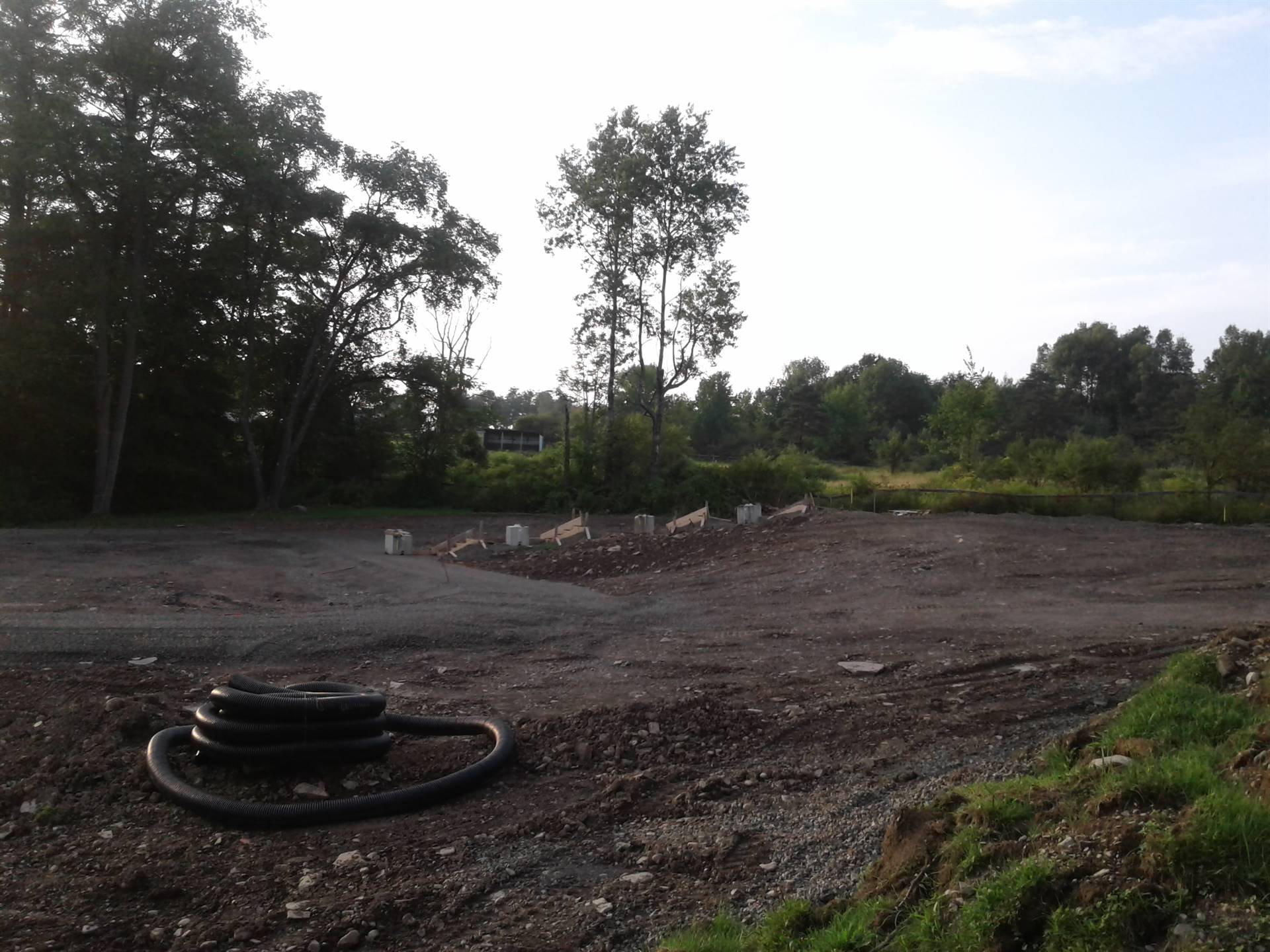 Aug 17 - Playground site work in Guilford
