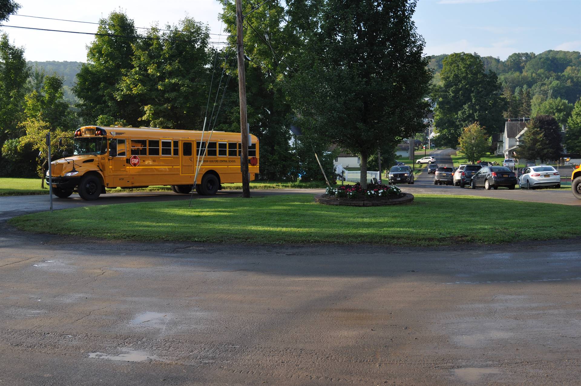 The School Bus is arriving!