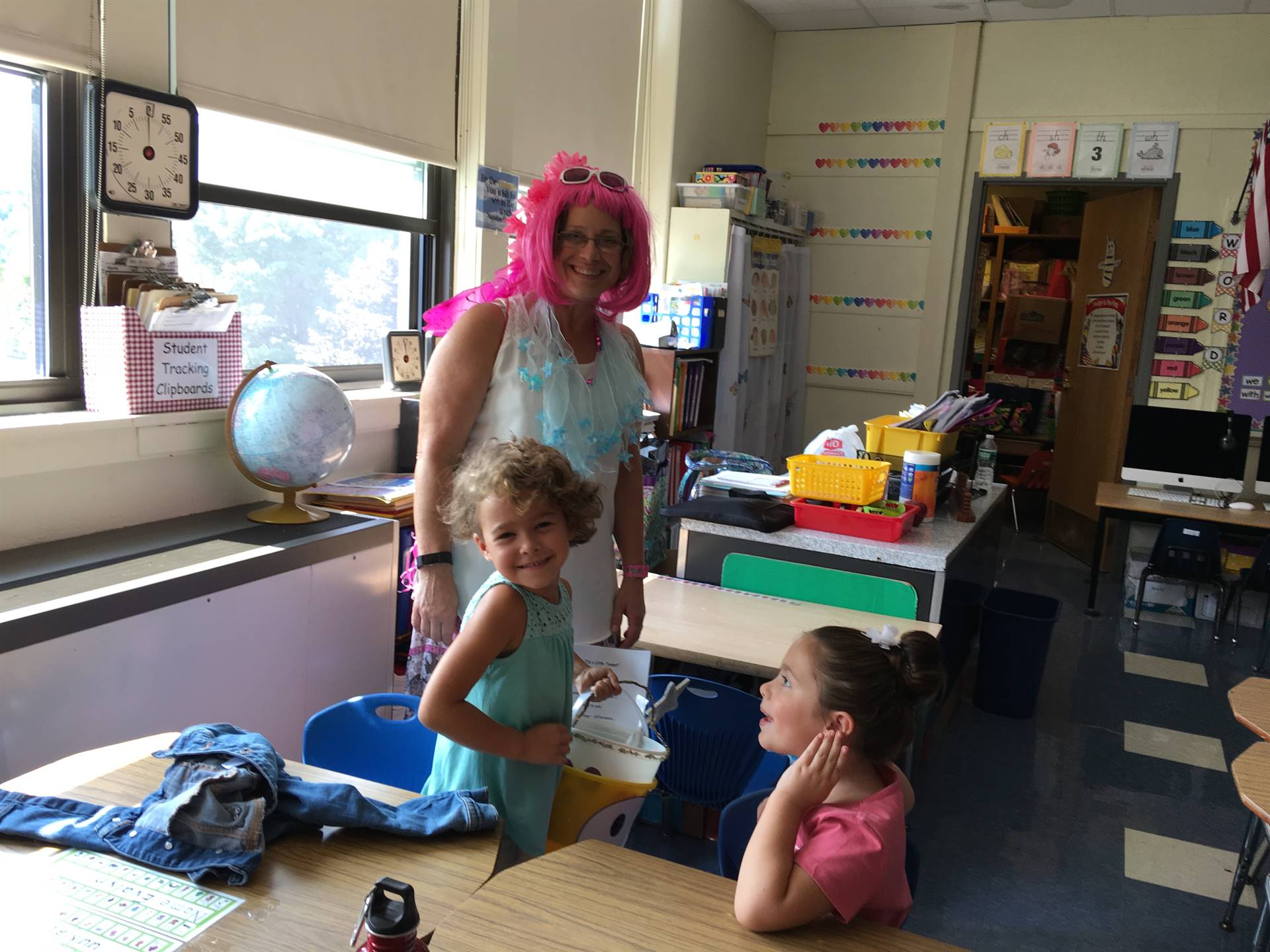 Students with Bucket Filliing Fairy.