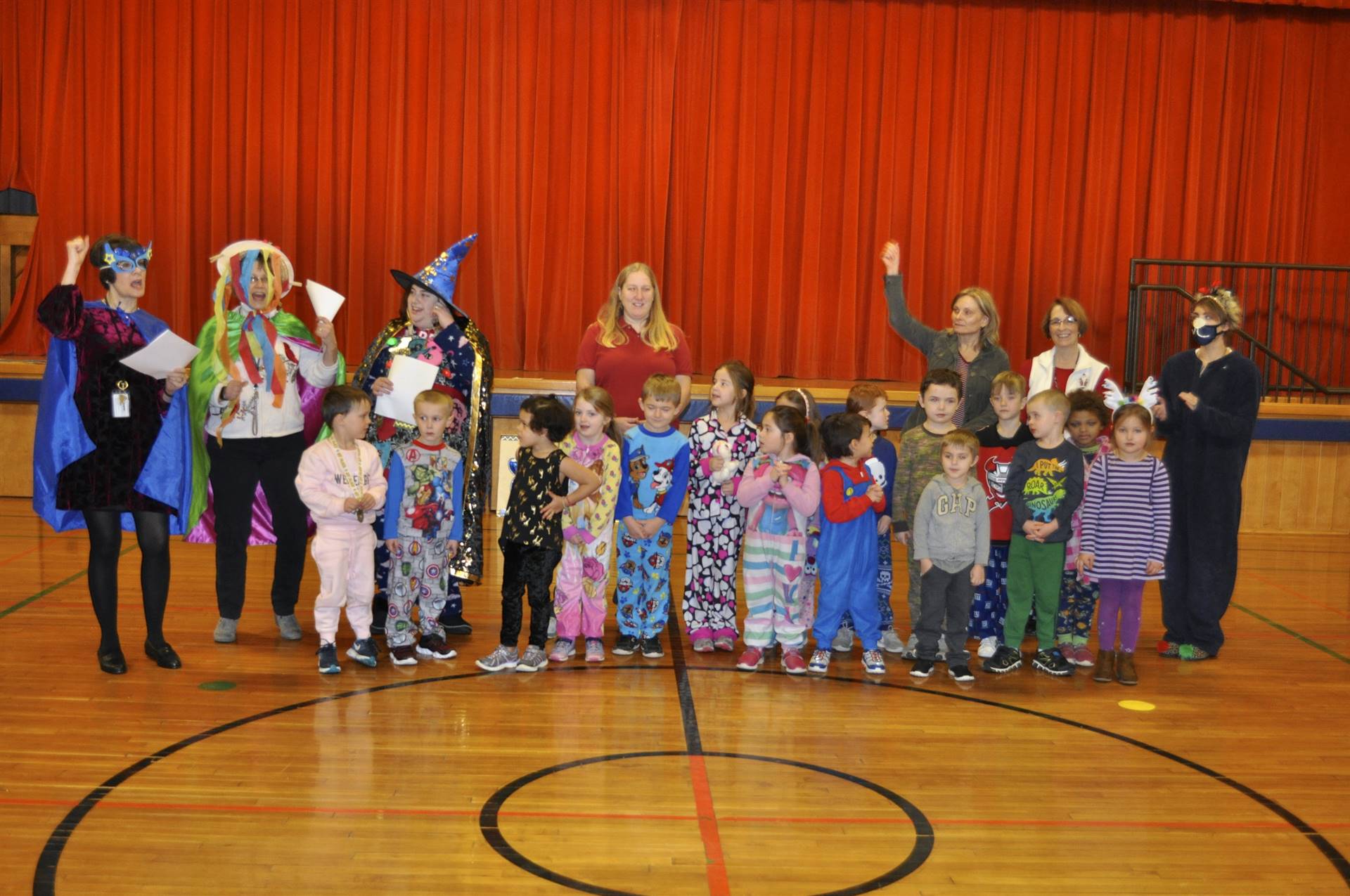 Students and staff celebrate number club!