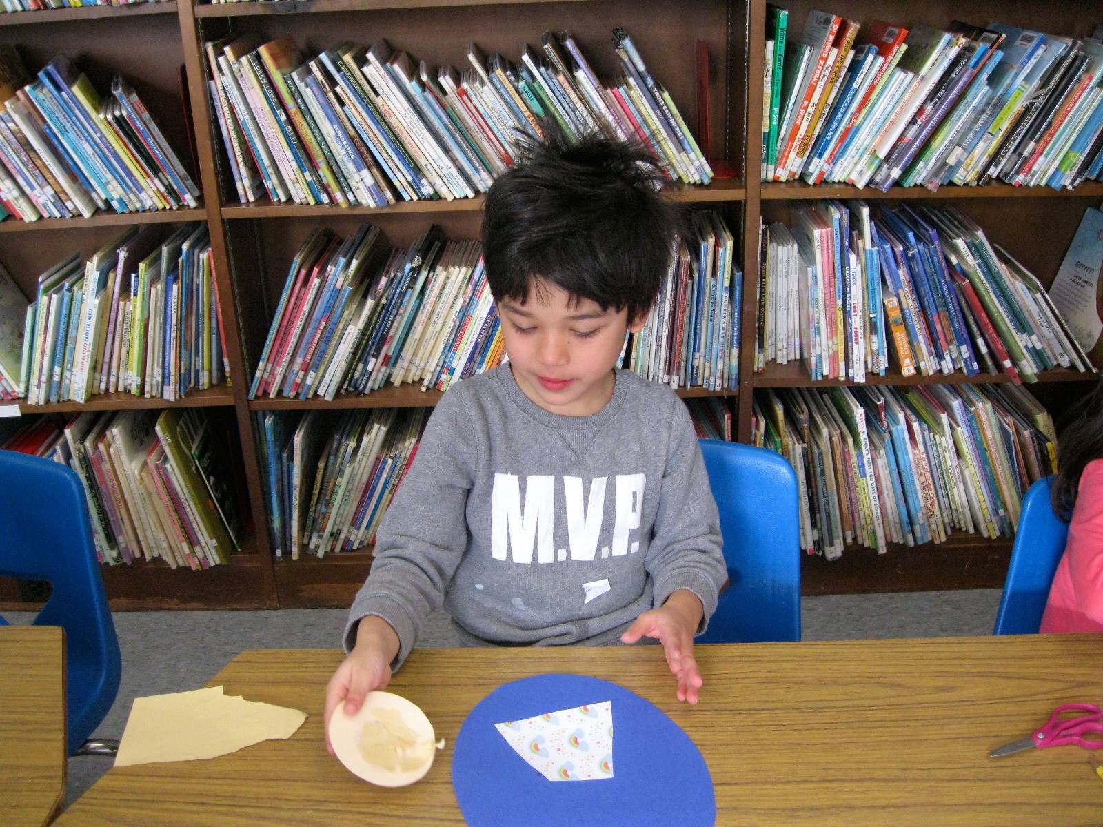 1 student doing 100th day project