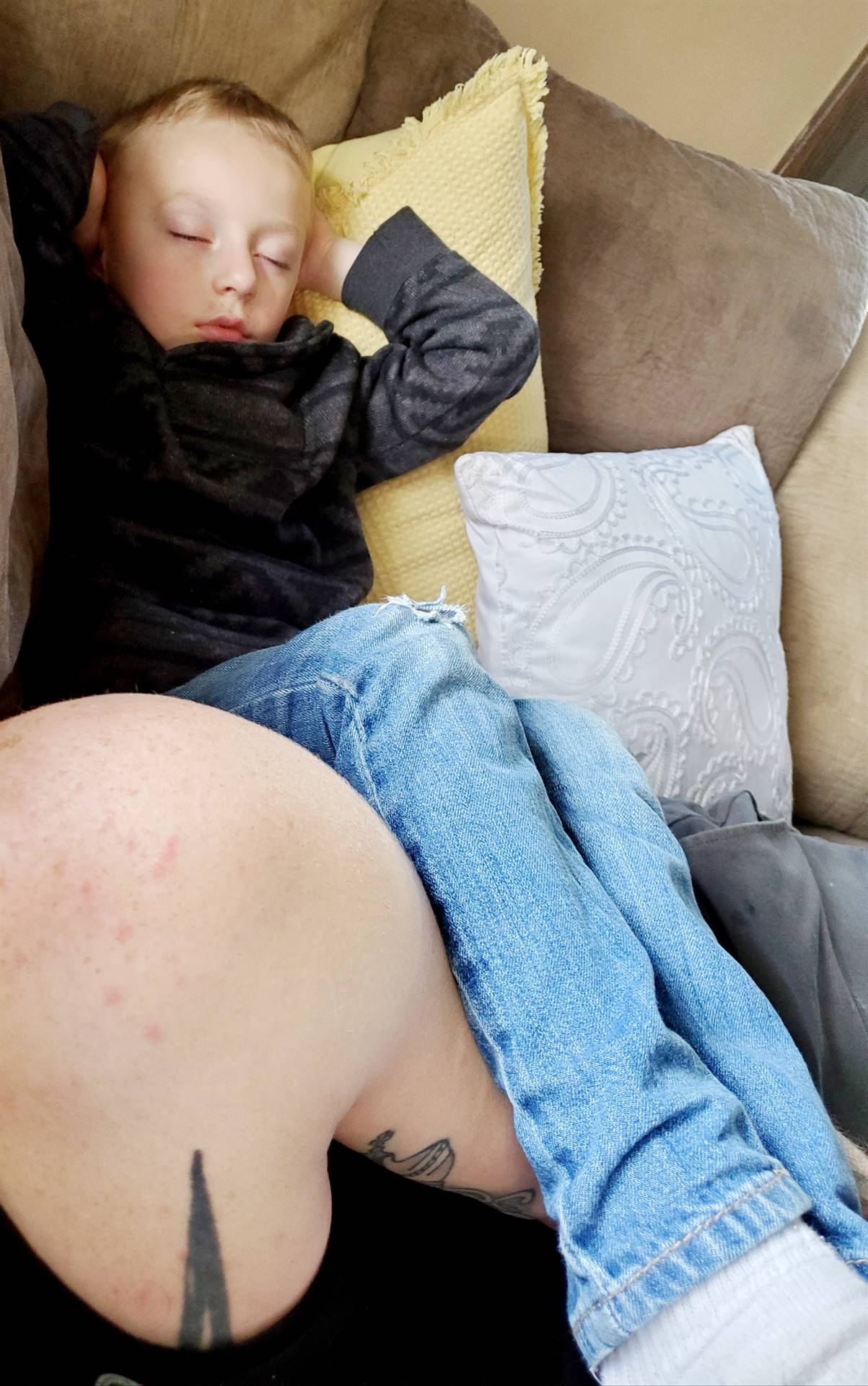 A child sleeping