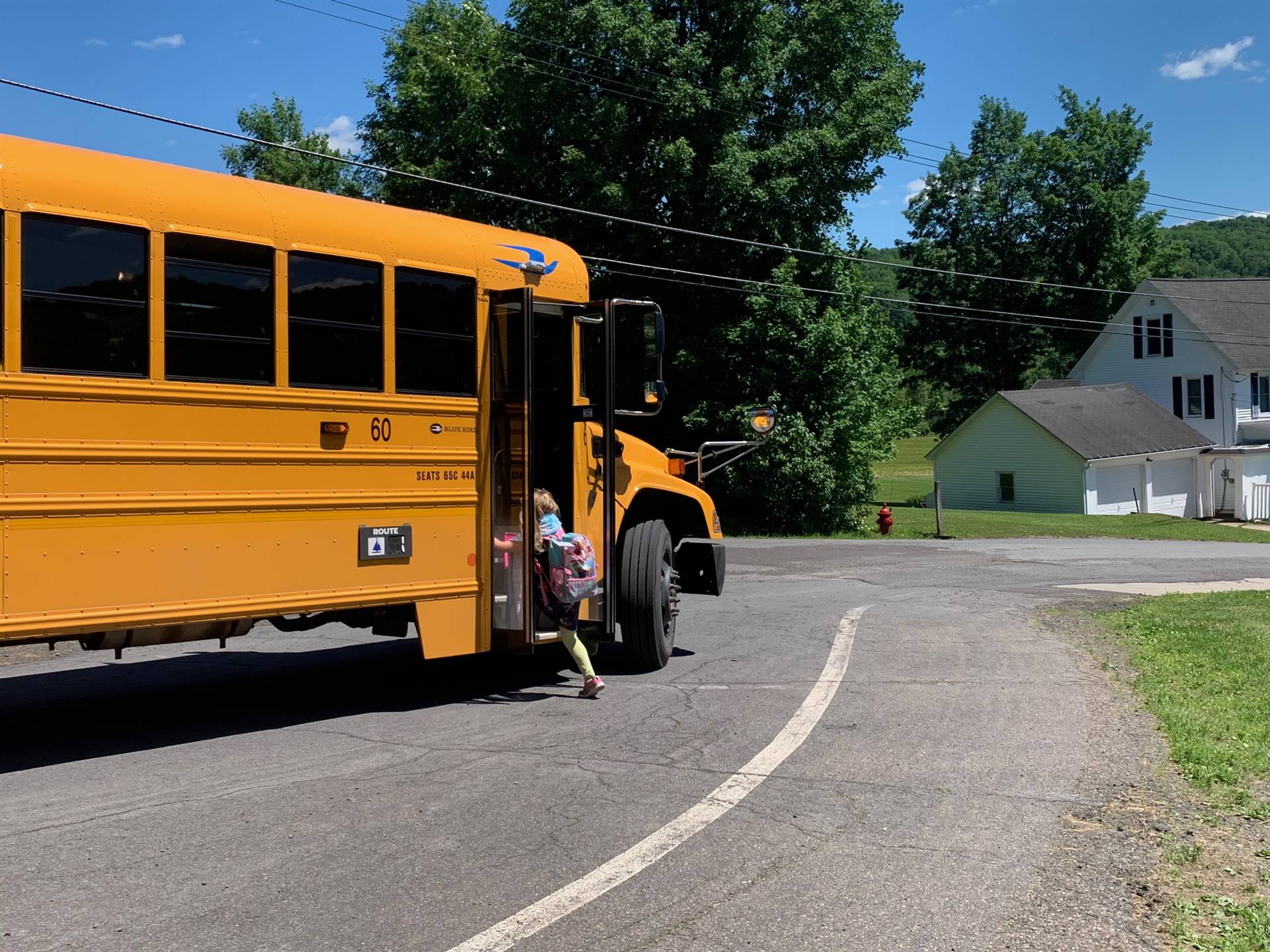 Last student boards bus