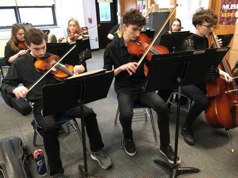 Music String Students