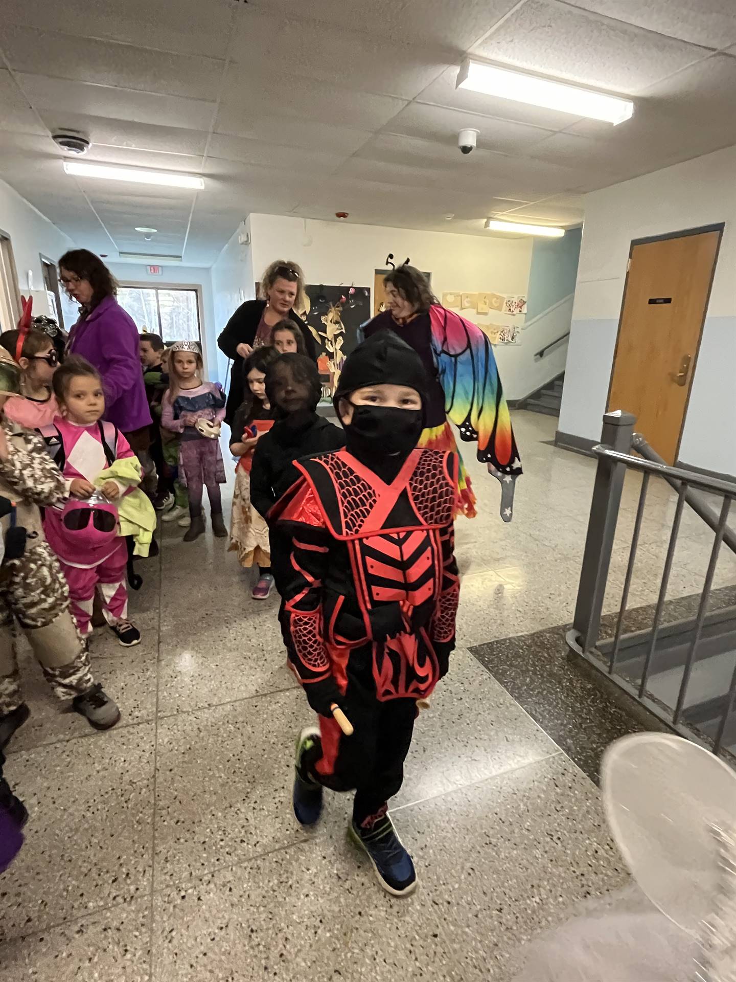 a student dressed up for halloween