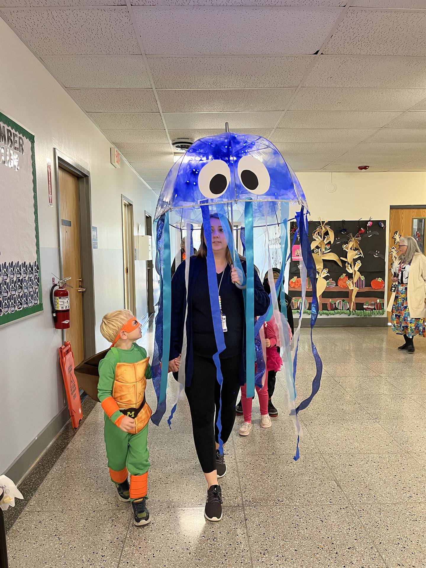 Halloween jelly fish costume