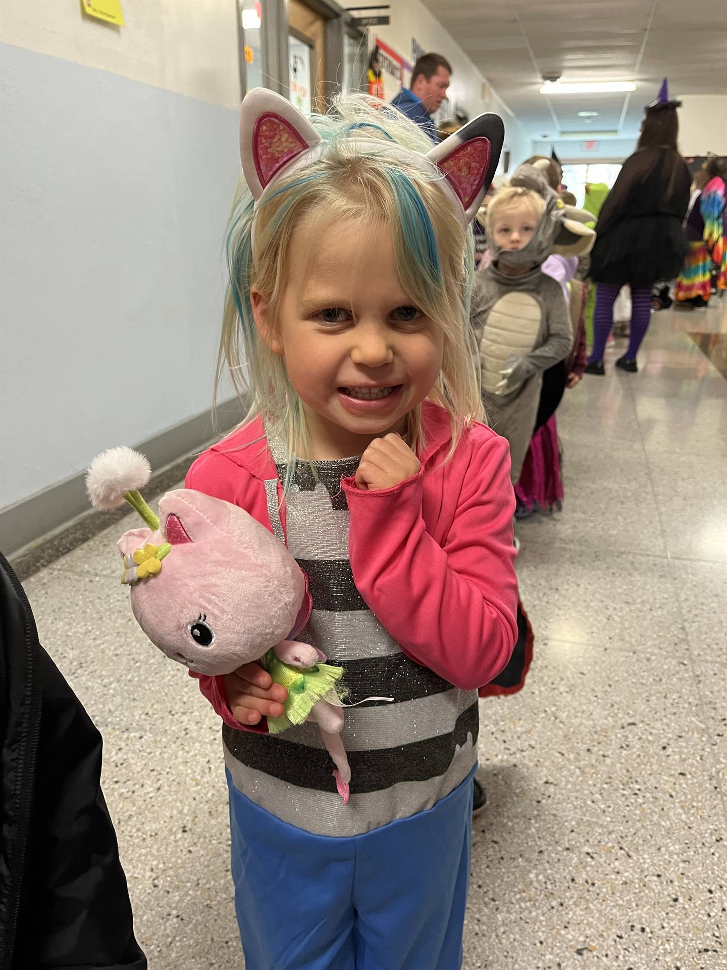 a student dressed up for halloween