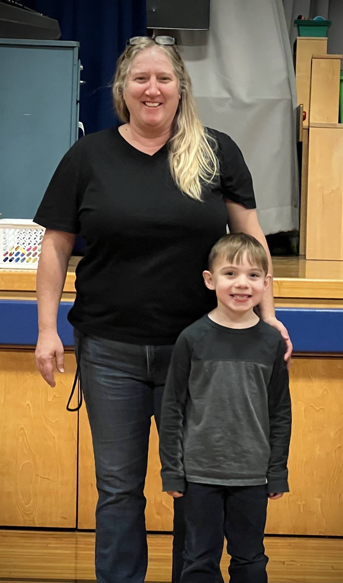 adult with child